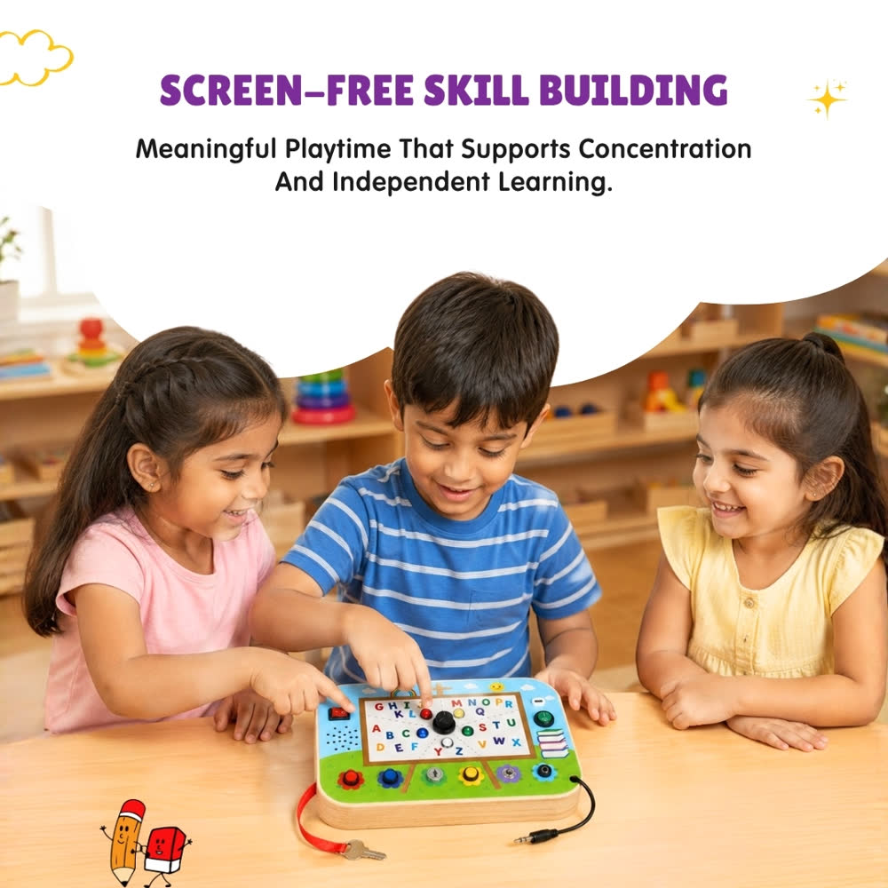 Screen-free skill building